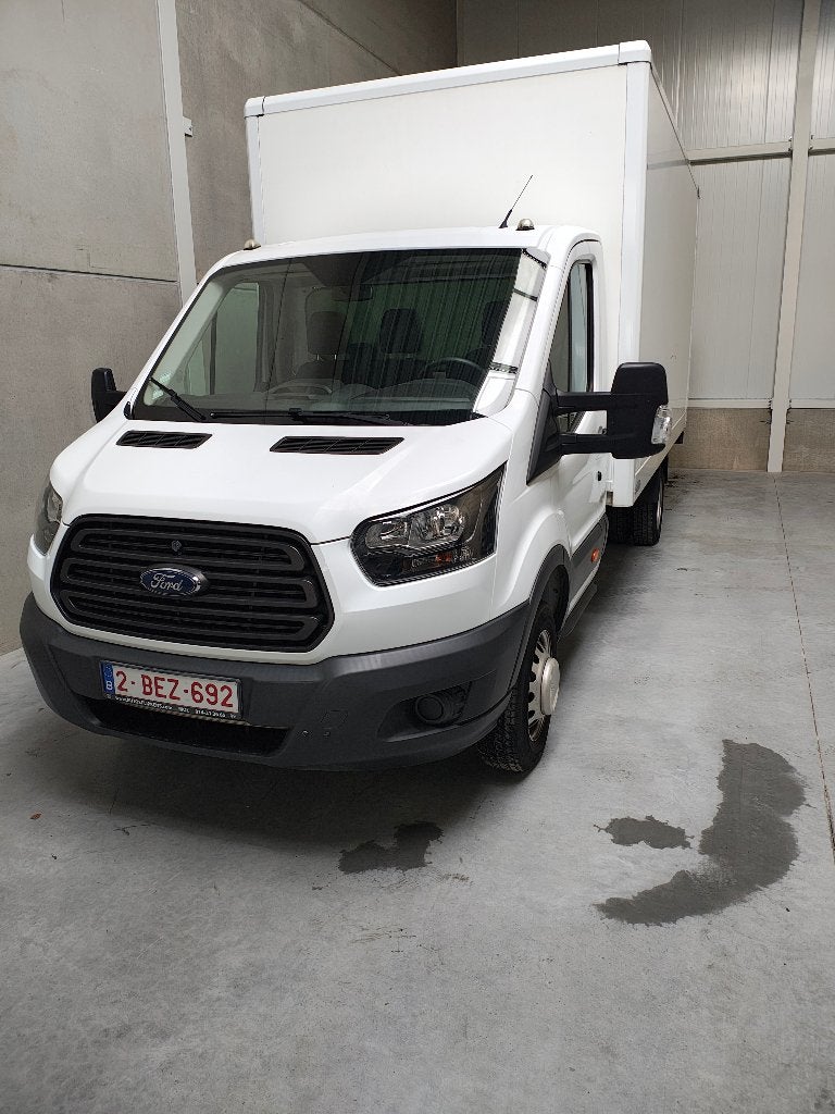 Ford transit bakwagen met laadklep, Stof, 1995 cc, Euro 6, Wit