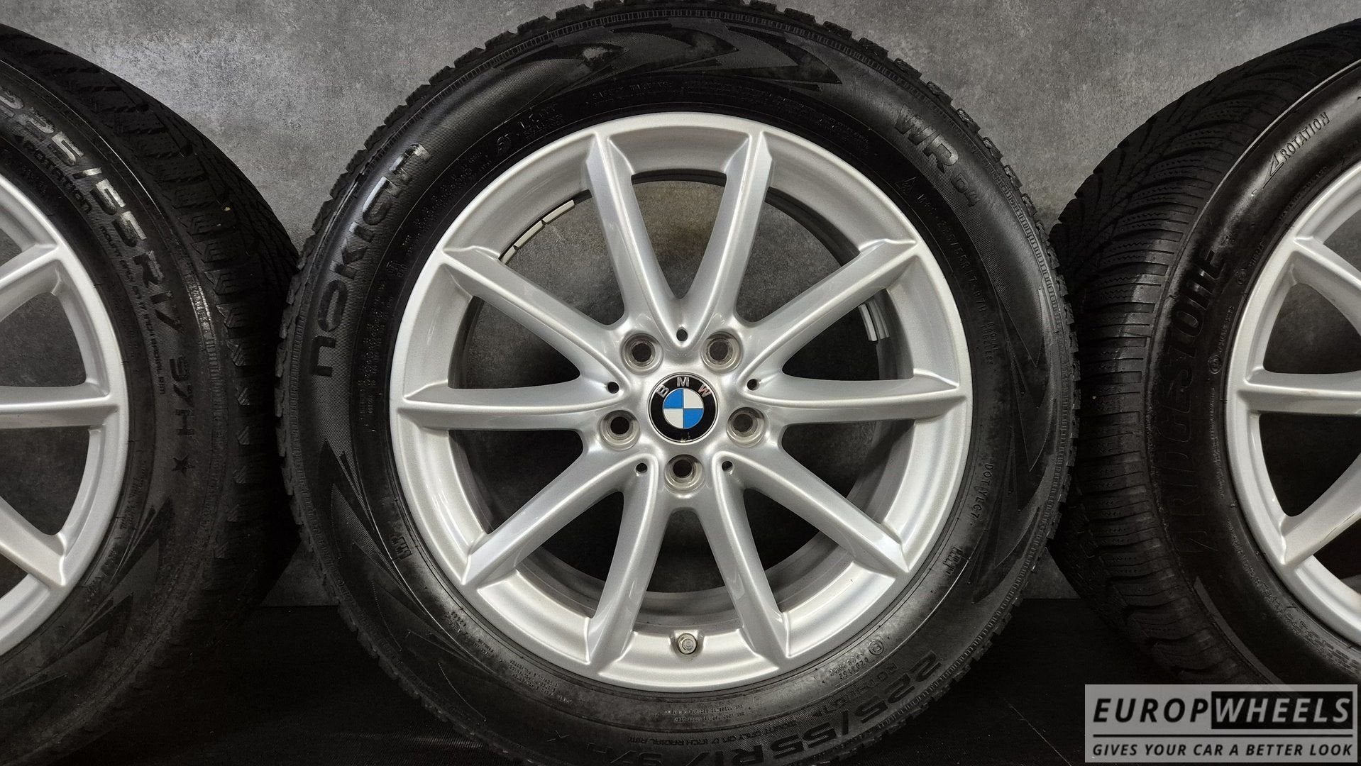 17 inch BMW Velgen Winterbanden X1 F48 X2 F39 Styling 574, Pneus et Jantes, Pneus hiver, Véhicule de tourisme, -