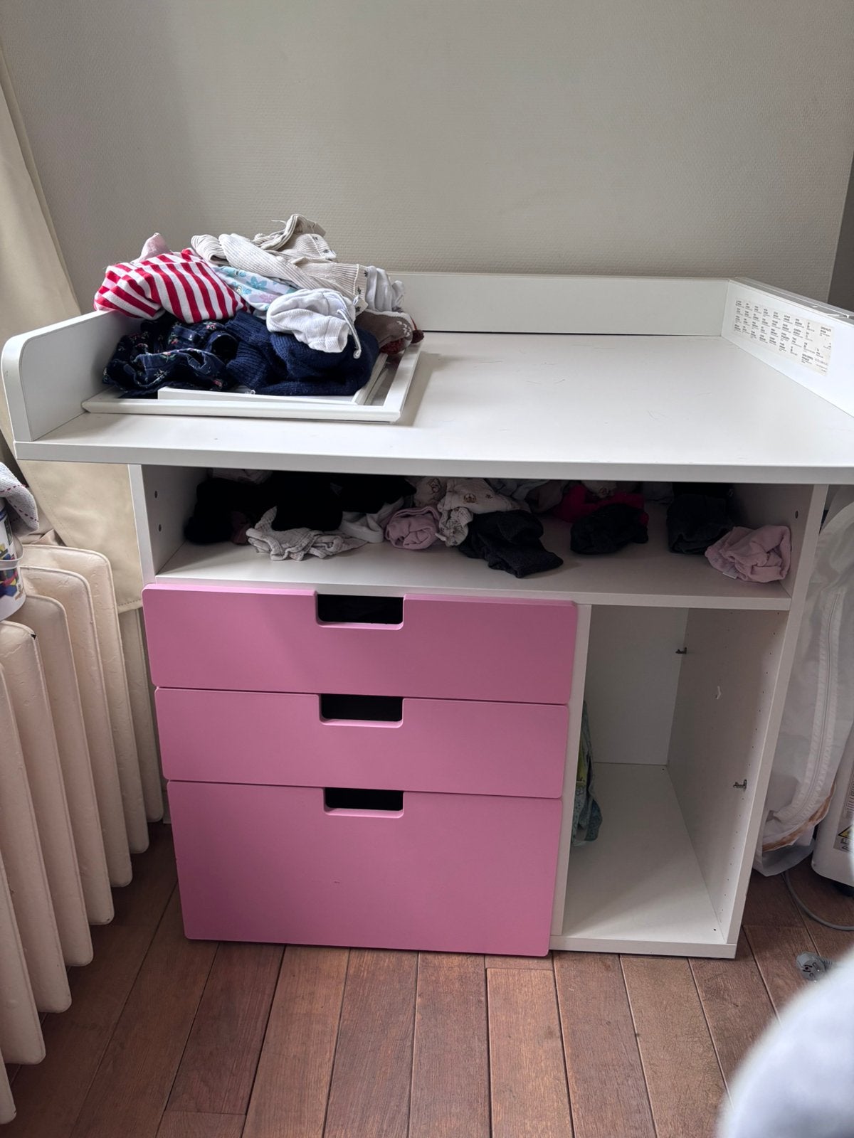 Commode et table a langer IKEA, Enlèvement, Comme neuf, Commode
