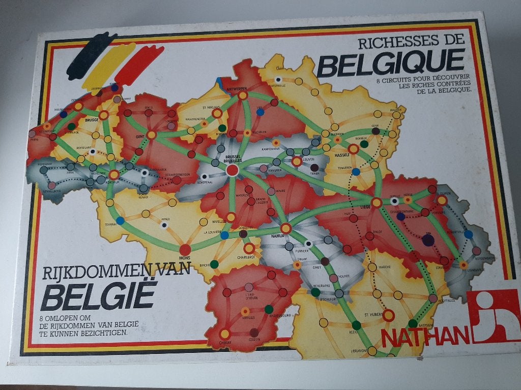 Richesses de Belgique, 1 ou 2 joueurs, Enlèvement ou Envoi, Comme neuf, Nathan