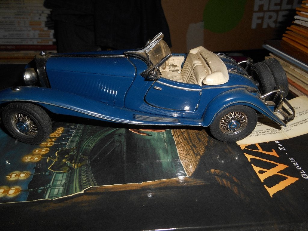 Franklin Mint 1/24 Mercedez 500K Roadster, Enlèvement ou Envoi
