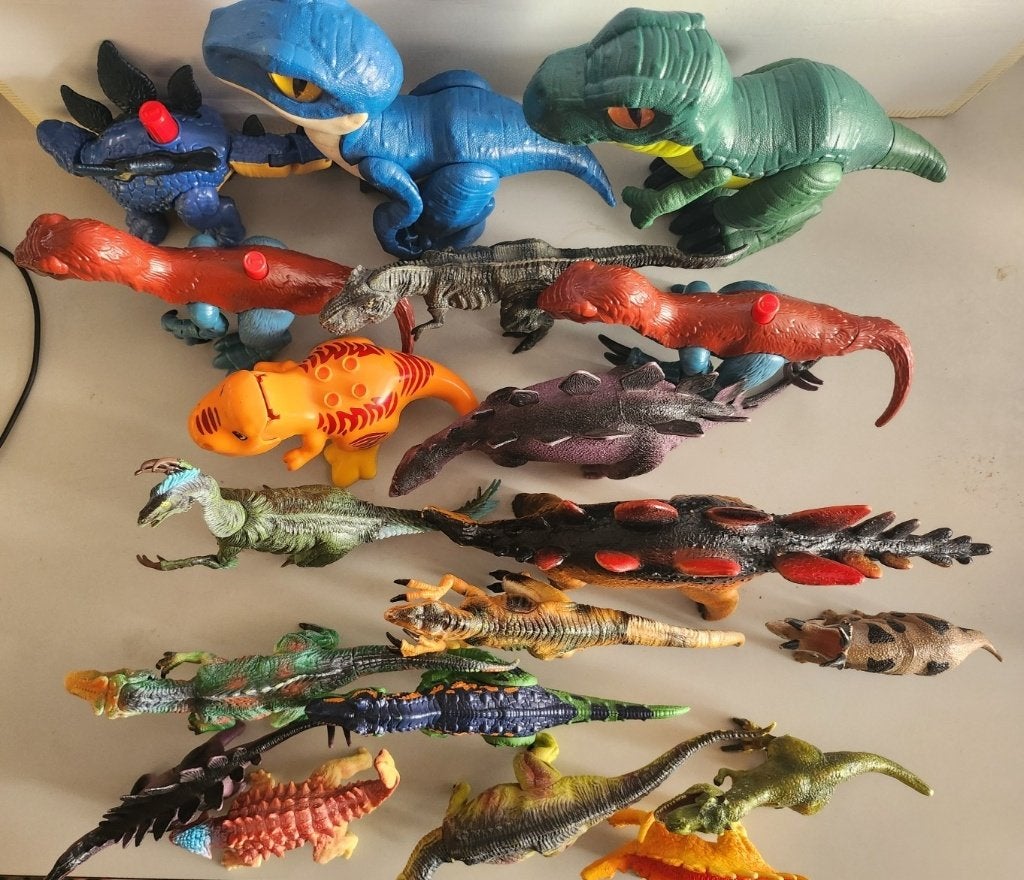 18 Grote dino's, Ophalen of Verzenden, Zo goed als nieuw