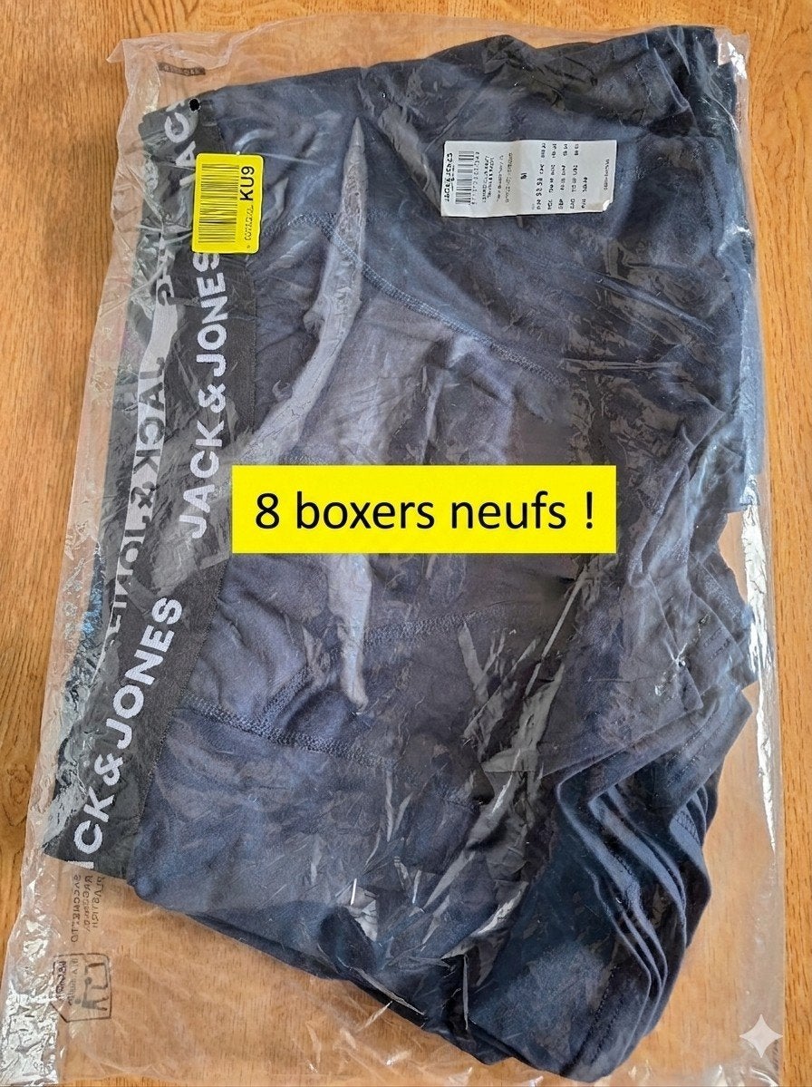 lot 8 boxers jack and jones neufs taille m bleu marine pack, Kleding | Heren, Ondergoed, Boxer, Blauw, Ophalen of Verzenden