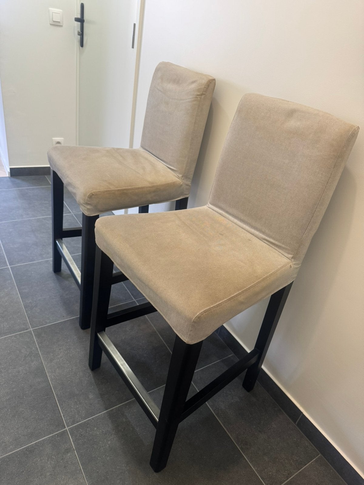 2 chaises Ikea Bergmund, Enlèvement, Comme neuf