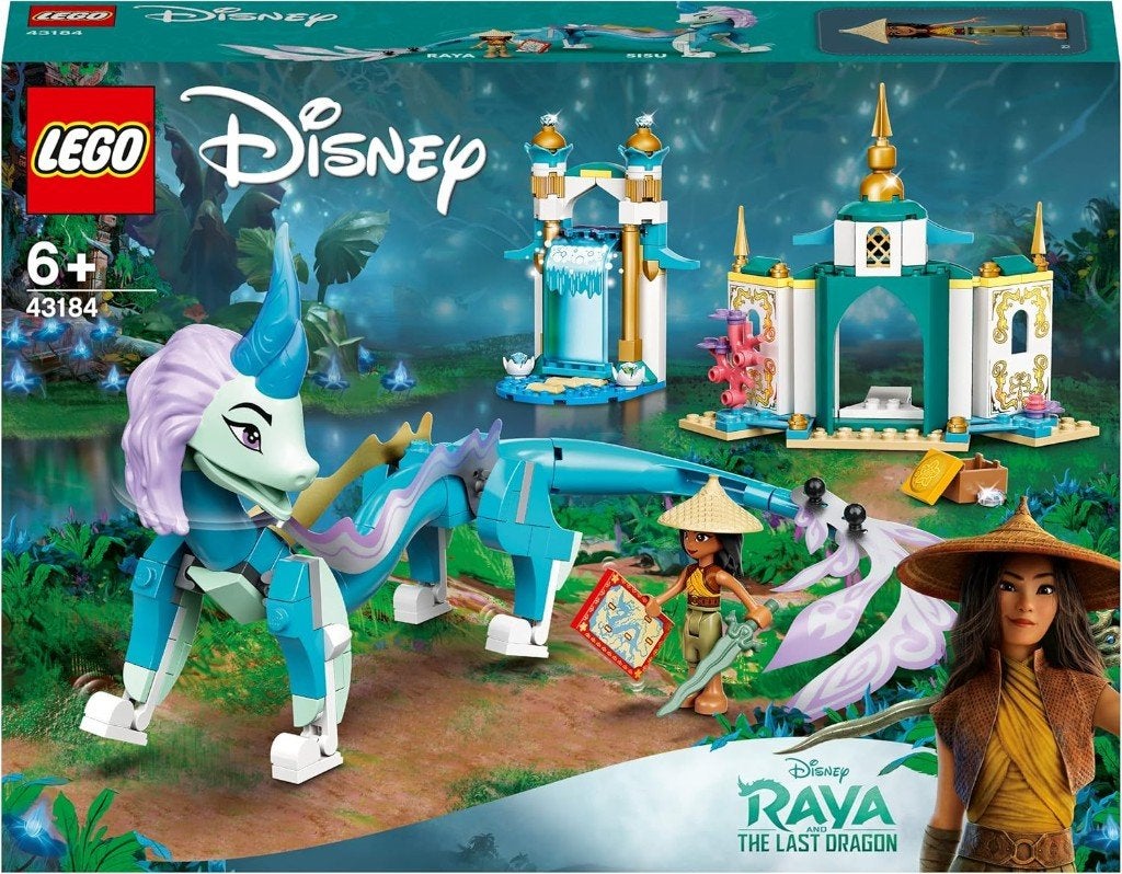 LEGO 43184 Disney prinses Raya en de draak Sisu, Kinderen en Baby's, Speelgoed | Duplo en Lego, Lego, Nieuw, Ophalen of Verzenden