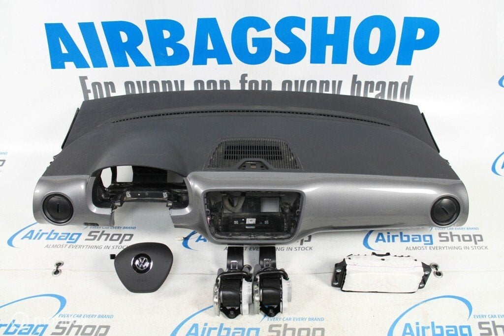 Airbag kit Tableau de bord gris VW Up facelift, Enlèvement ou Envoi, Utilisé