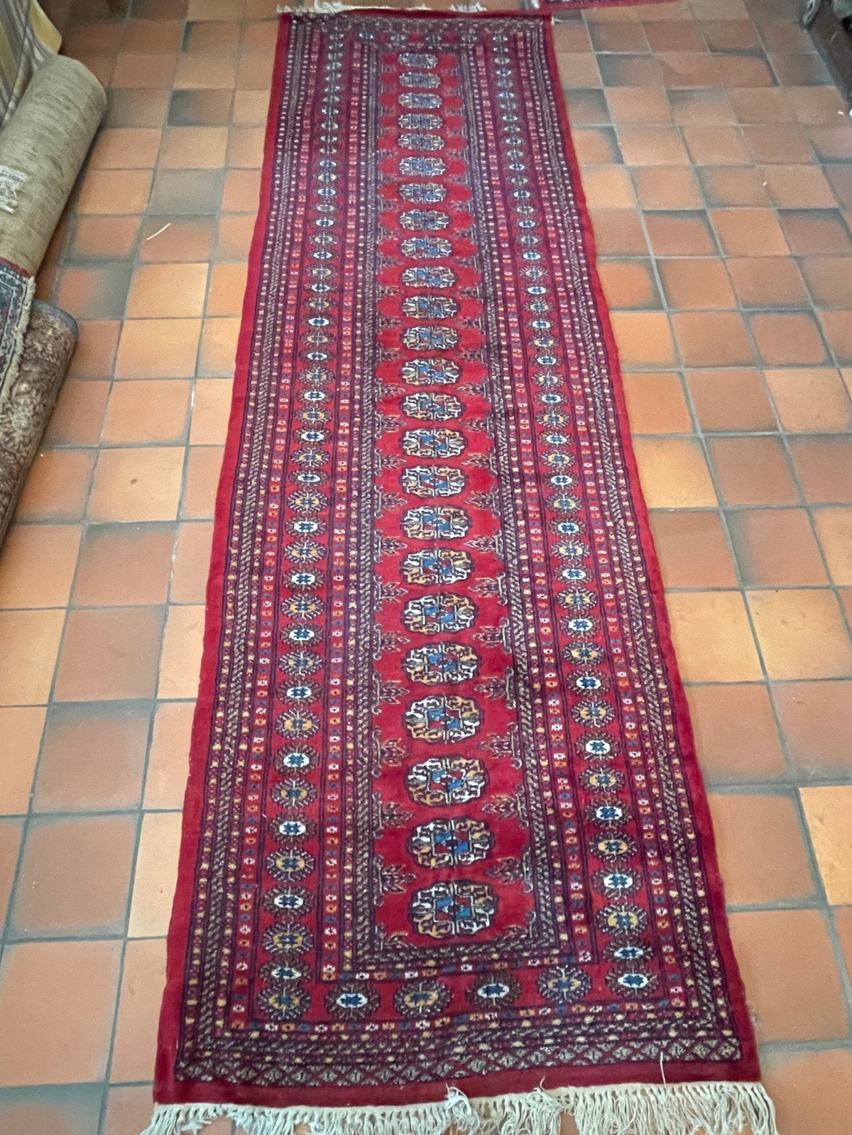 Tapis Bokhara pakistanais noué à la main, Antiquités & Art, Enlèvement