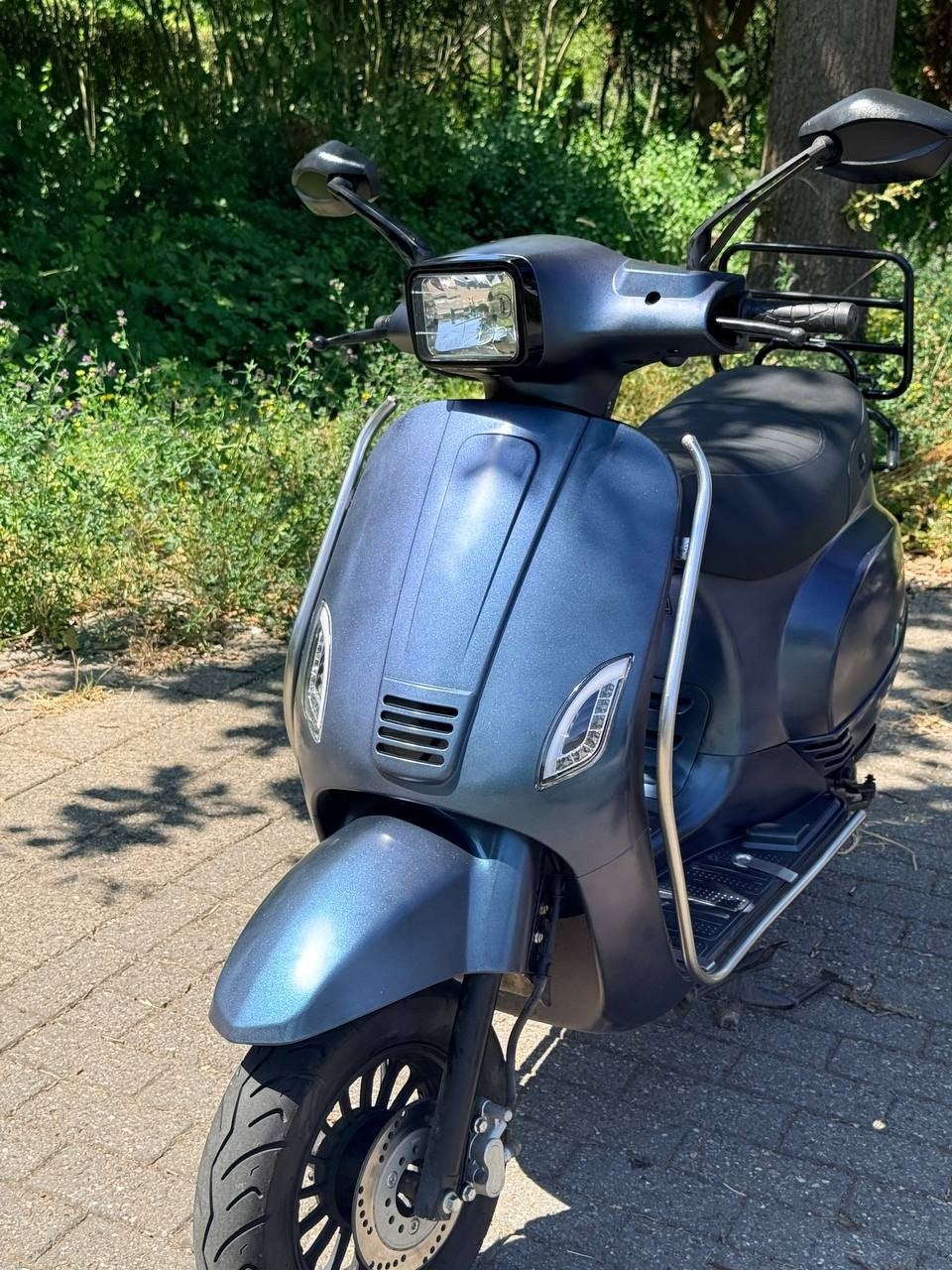 Scooter klasse A Senzo RivaLux S 50 cc Euro 5 2024, Zo goed als nieuw, Benzine, Ophalen, Overige merken