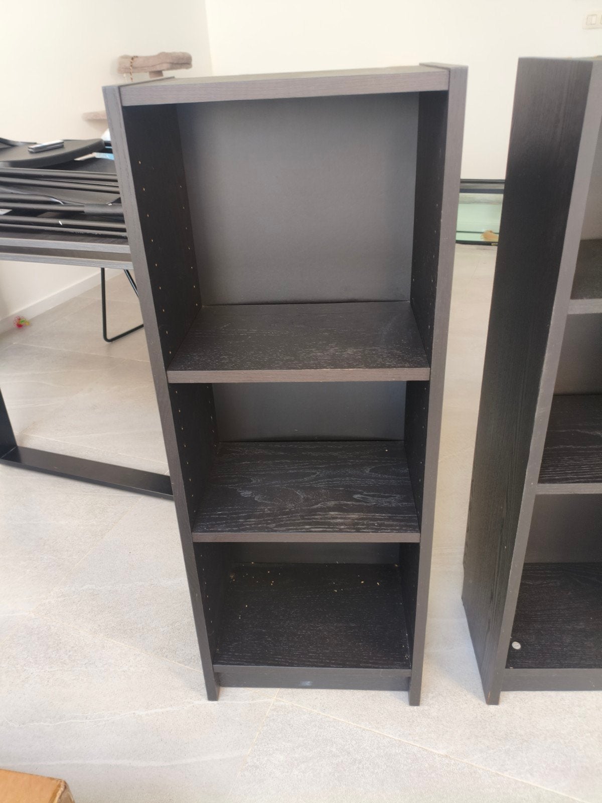 3 stk IKEA Boekenkast - 106x40x28 cm - Zwart, Ophalen