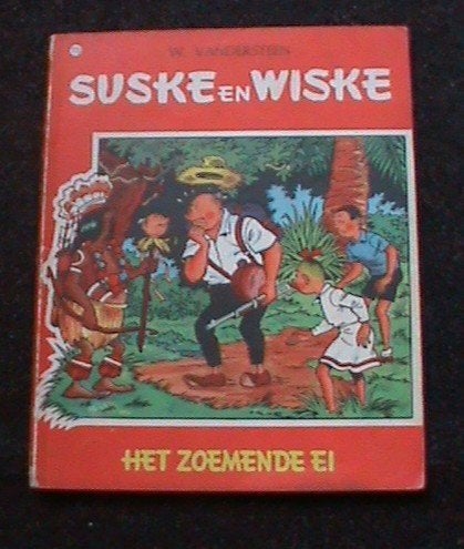 Suske en Wiske Het Zoemende Ei 1e druk matte versie 1967, Boeken, Eén stripboek, Ophalen of Verzenden, Gelezen