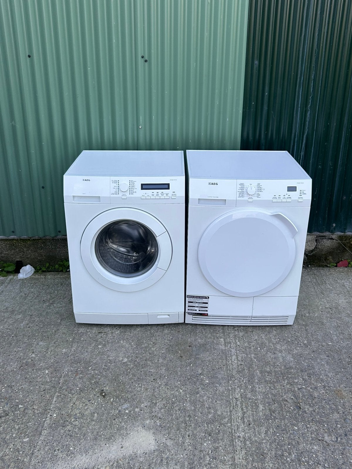 Wasmachine&droogkast aeg werkt zeer goed met garantie, Ophalen of Verzenden, Zo goed als nieuw