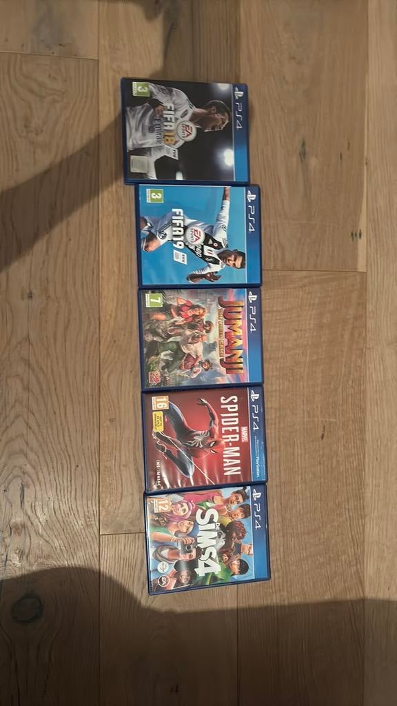 5 ps4 games(kan ook gebruikt worden voor de ps5)., Games en Spelcomputers, Ophalen, Zo goed als nieuw