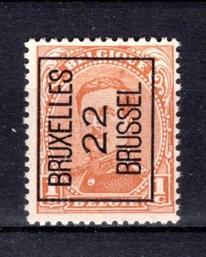 PRE55A-II MNH** 1922 - BRUXELLES 22 BRUSSEL, Envoi, Non oblitéré, Neuf