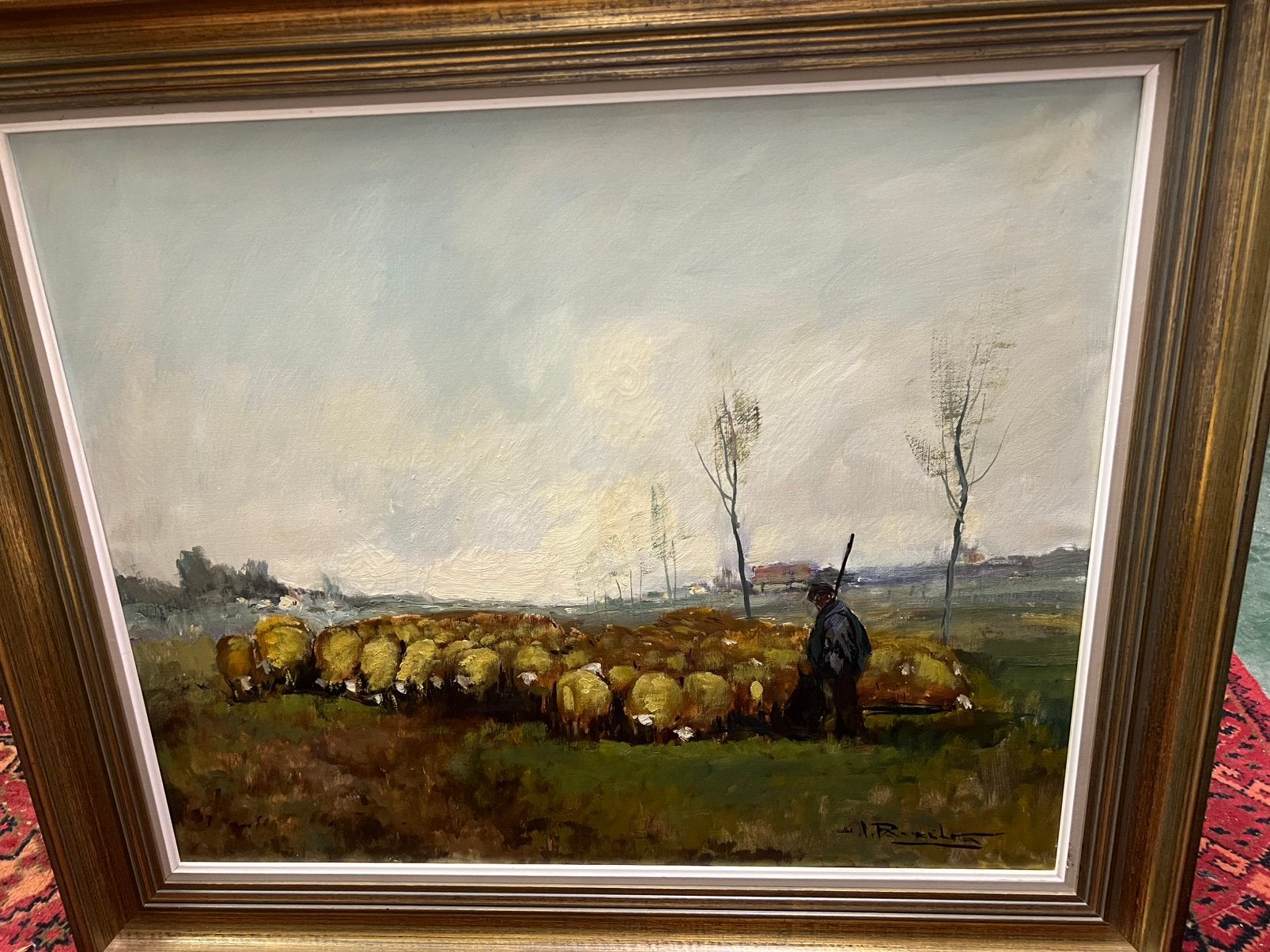 Schilderij, Ophalen, Impressionistisch, Landschap