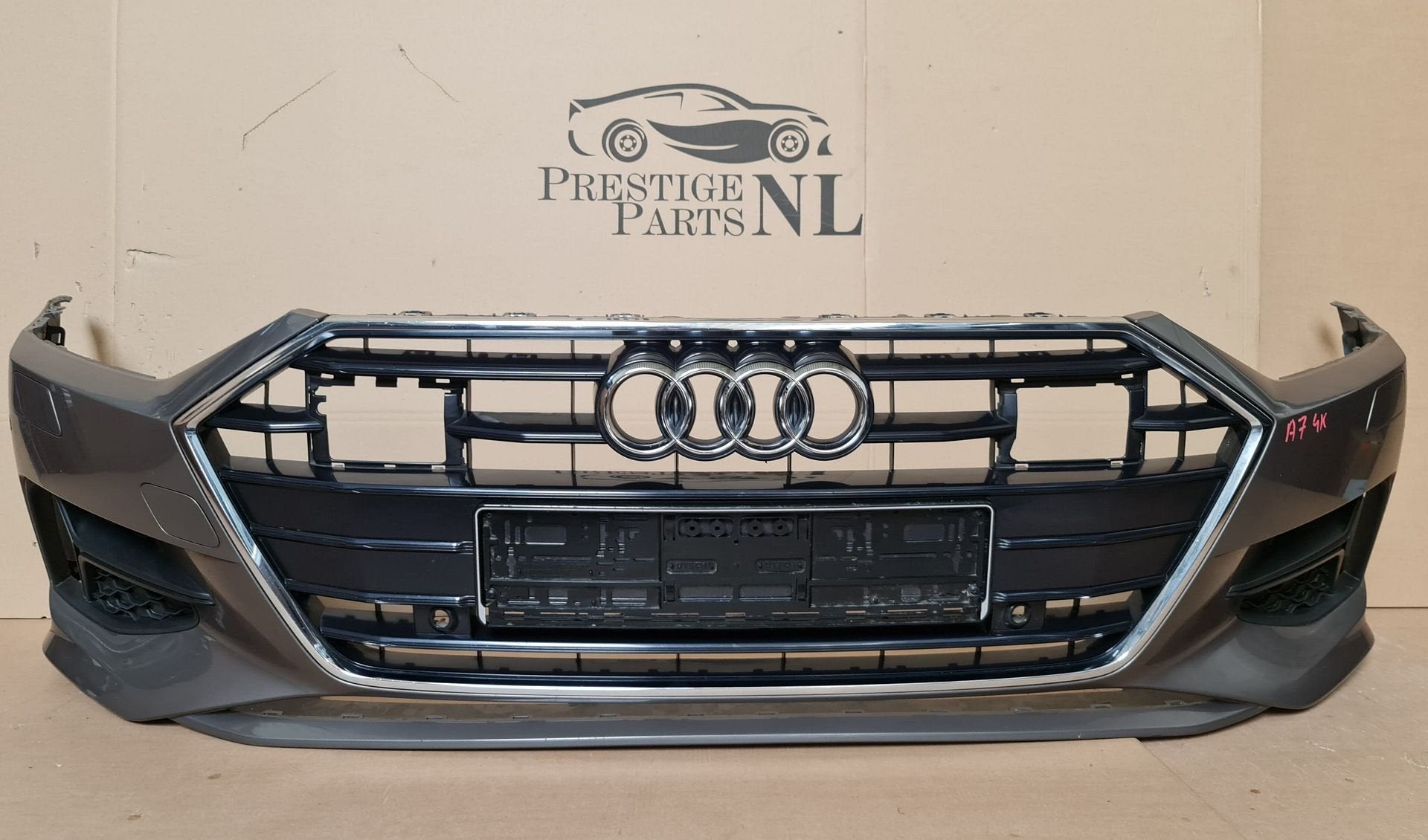 Voorbumper Audi A7 4K 6xPDC KLS Origineel 4K8807437B Bumper, Auto-onderdelen, Gebruikt, -, Voor, Bumper