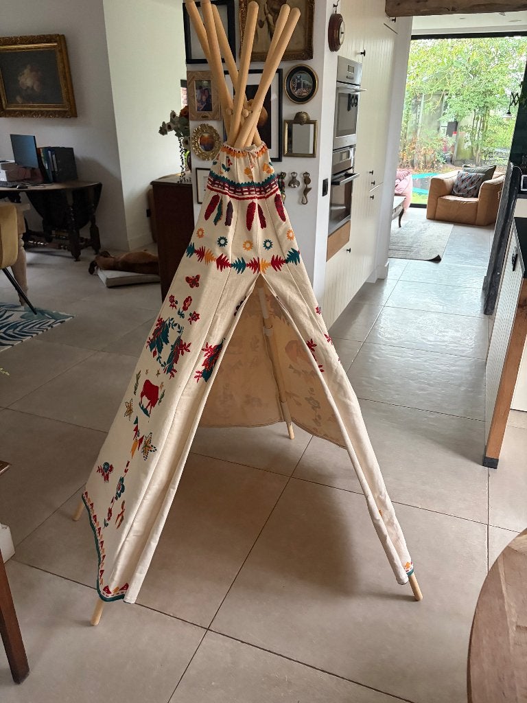 Tipi tent, Ophalen
