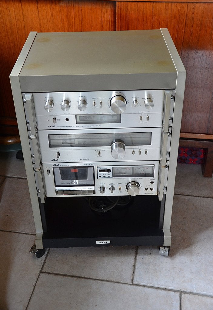 Vintage Akai Rack, Audio, Tv en Foto, Stereoketens, Ophalen, Niet werkend, Tuner of Radio, Akai