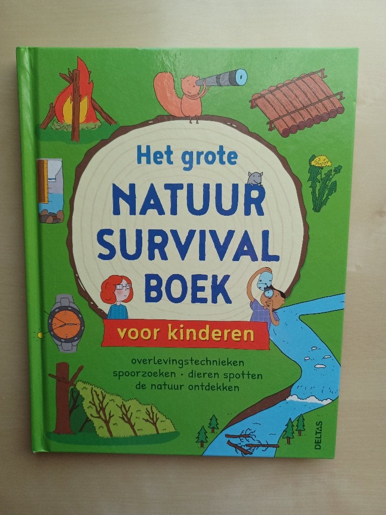 Het grote Natuur Survivalboek voor kinderen, Ophalen of Verzenden, Nieuw, Chris Oxlade, Non-fictie