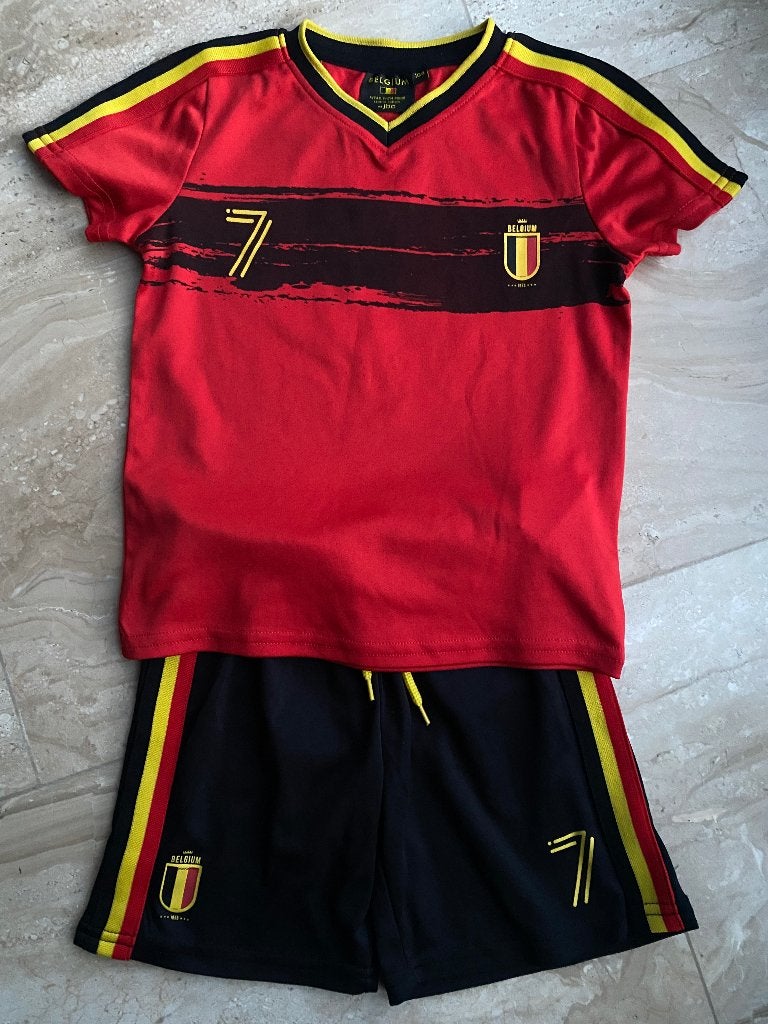 Voetbaltenue België maat 104, Kinderen en Baby's, Ophalen