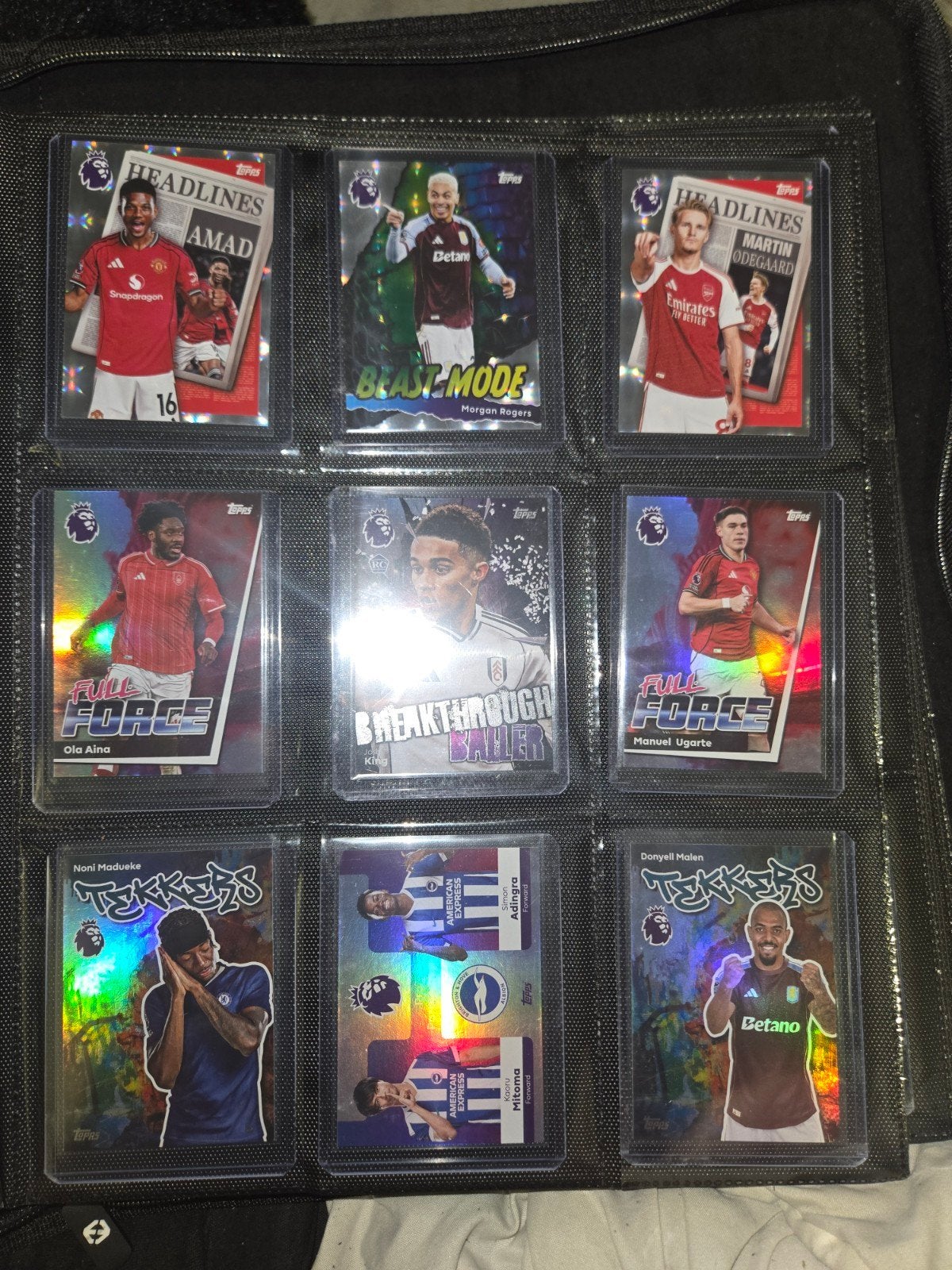 voetbal kaarten tops, Ophalen, Nieuw, Meerdere kaarten, Foil
