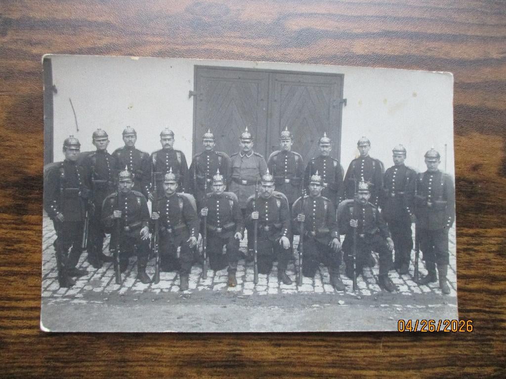 Soldats allemands PK de la Première Guerre mondiale, Envoi
