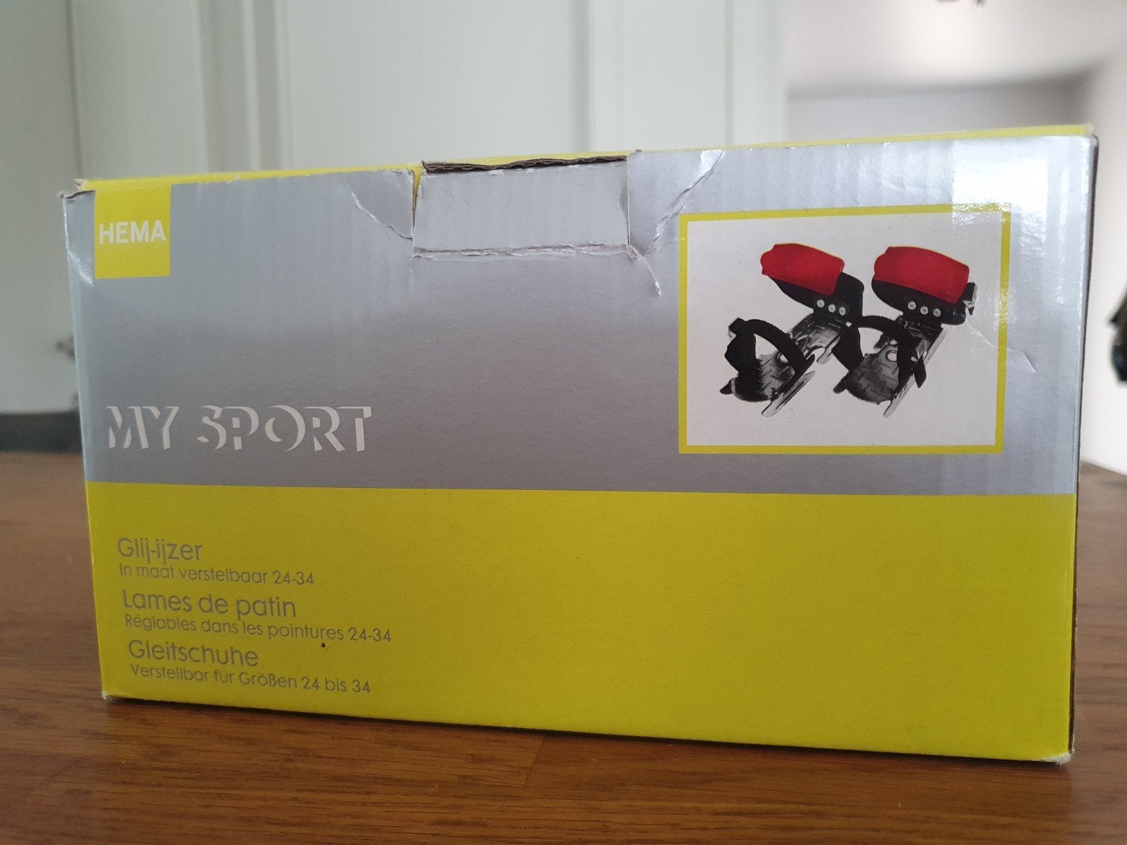 Aanbindschaatsen kind, Sport en Fitness, Ophalen, Zo goed als nieuw
