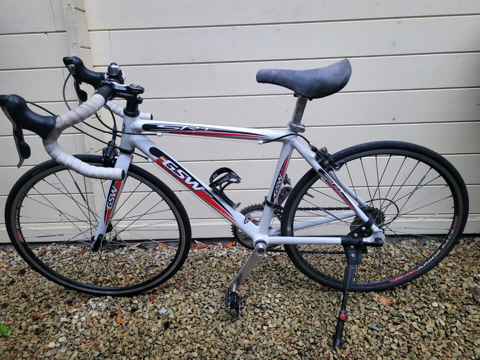 jongens koersfiets, Fietsen en Brommers, Ophalen, Velgrem, Handrem, Gebruikt