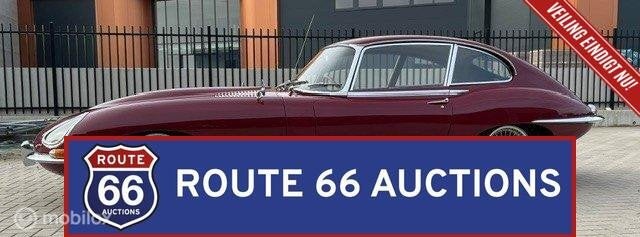 Jaguar E-Type Series 1 | 1967 | Route 66 Auctions, Auto's, Zwart, Bedrijf, Handgeschakeld, Overige carrosserie