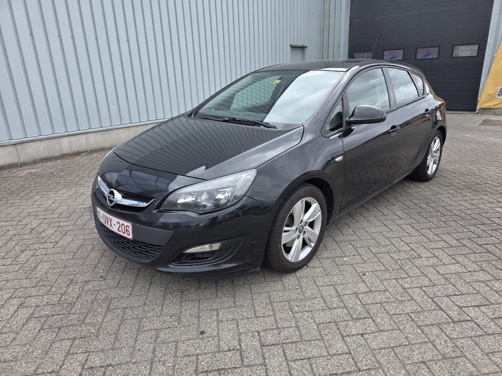 Opel astra 1.6 diesel bj 2013 252437 km gekeurd vvkp, Automaat, Zwart, Bedrijf, Diesel