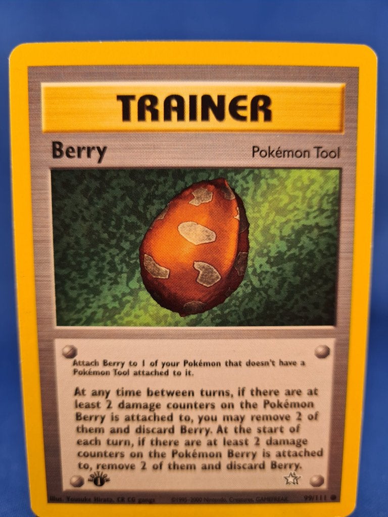 Berry 99/111 - Neo Genesis (1st edition), Envoi, Utilisé