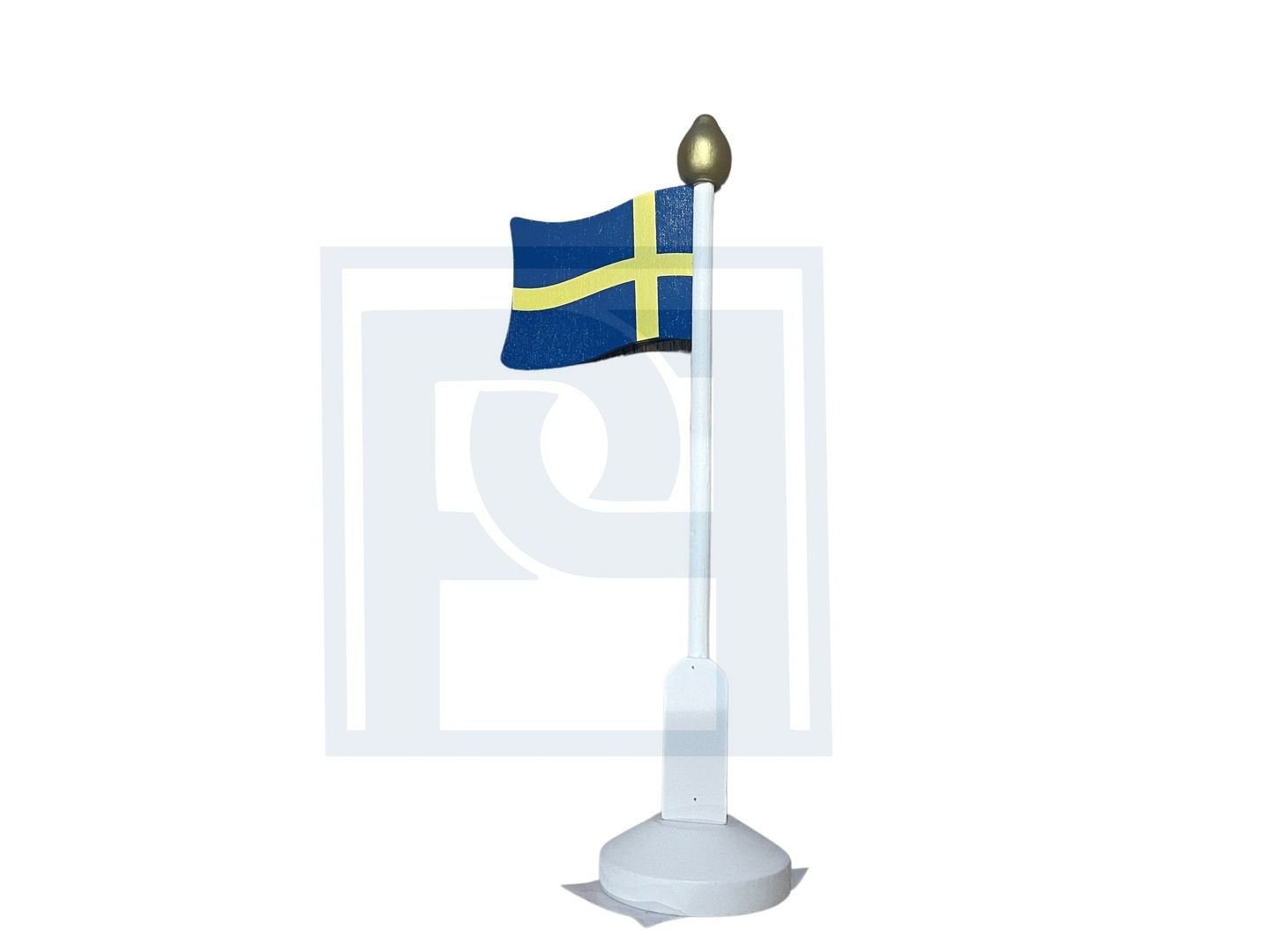 Volvo Tafelvlag Sweden Sverige 25cm hoog Volvo onderdeel nr, Enlèvement ou Envoi, Neuf