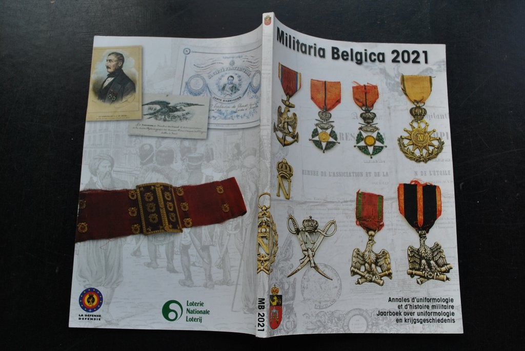 Revue MILITARIA BELGICA 2021 Armée Belge Guerre 14 18 40 45, Livres, Enlèvement ou Envoi, Général, Ne s'applique pas, COLLECTIF