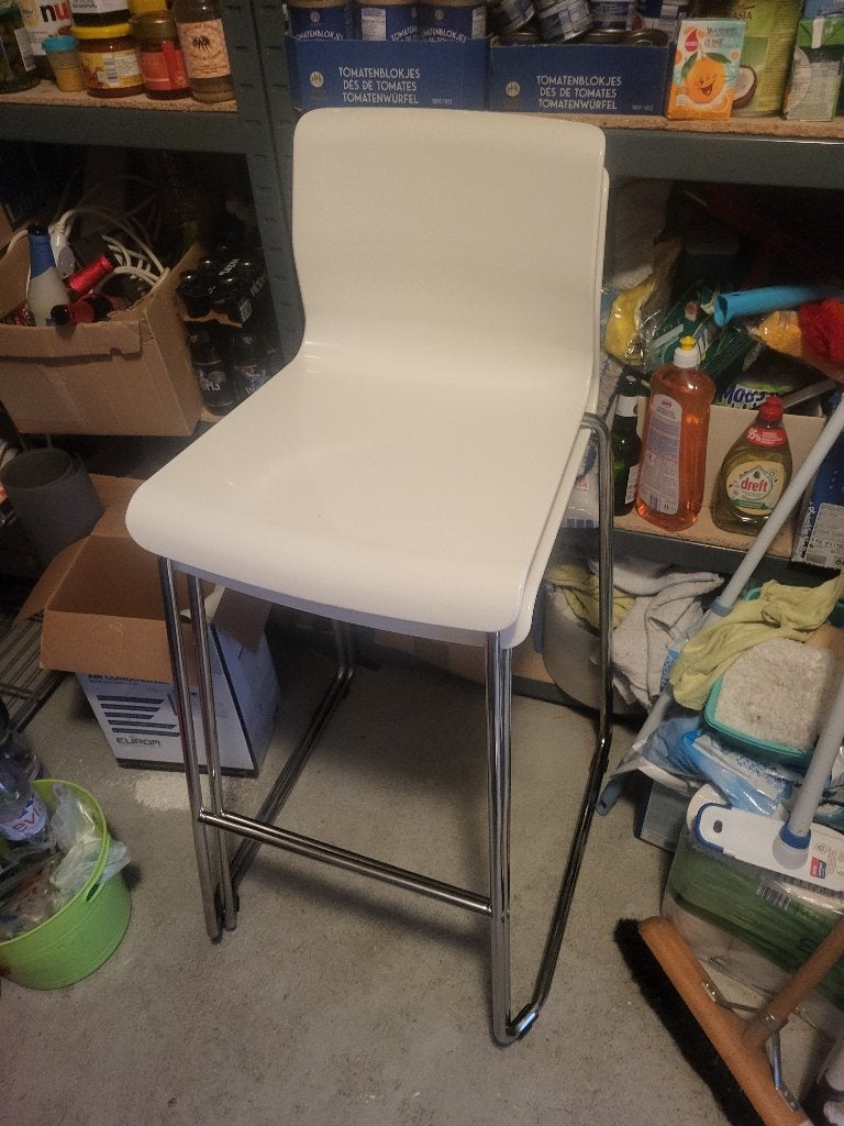 bar stoelen, Ophalen, Kunststof, Gebruikt, Met voetsteun