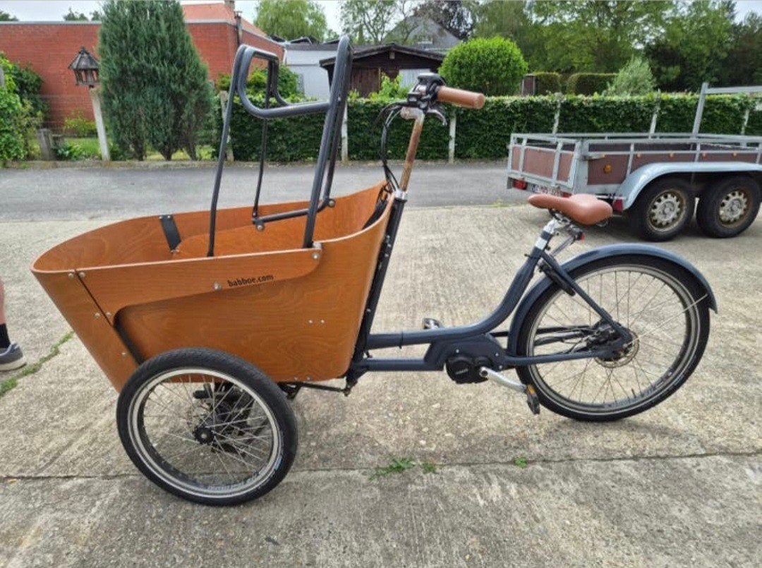 Babboe Carve elektrische bakfiets, Fietsen en Brommers, Gebruikt, Goederen, ., Elektrisch