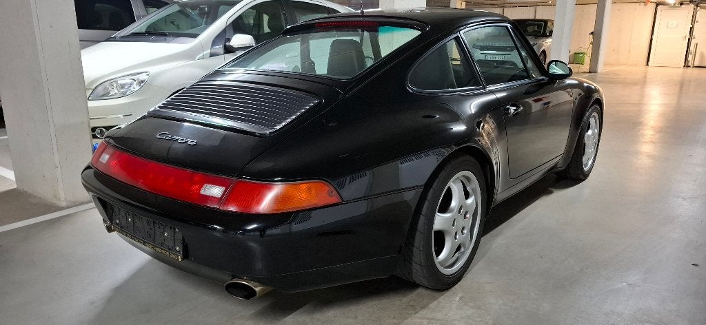 Porsche 911 Oldtimer - black on black - RS-spoiler, Auto's, 4 zetels, Zwart, Zwart, Leder