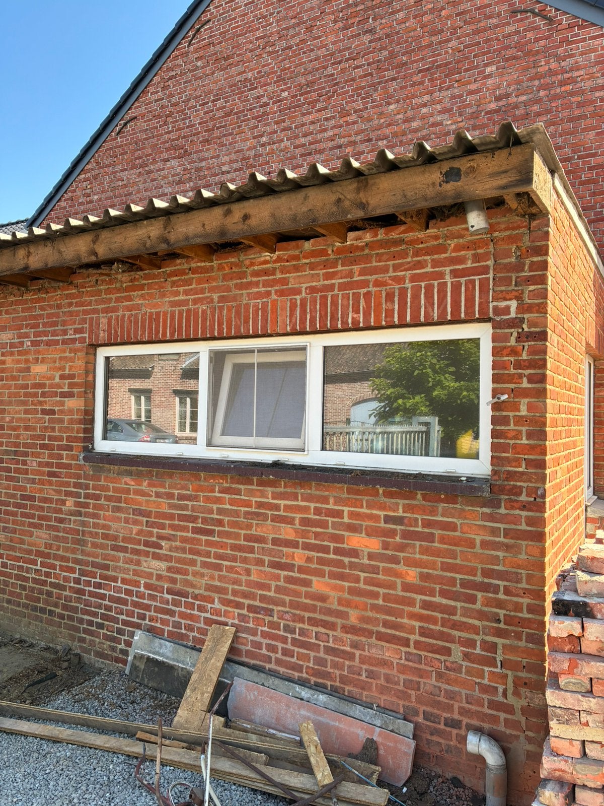 2 gratis pvc ramen, Doe-het-zelf en Bouw, Ophalen, Gebruikt