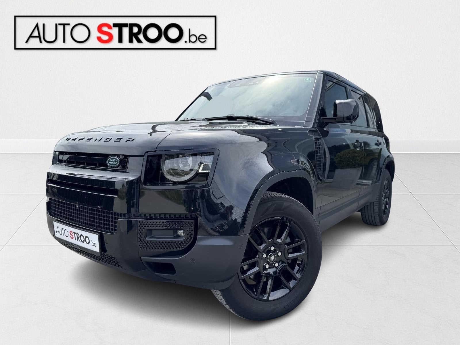Land Rover Defender 110 3.0d 250pk | 3zit | lichte vracht |, Achat, 2997 cm³, Entreprise, Noir