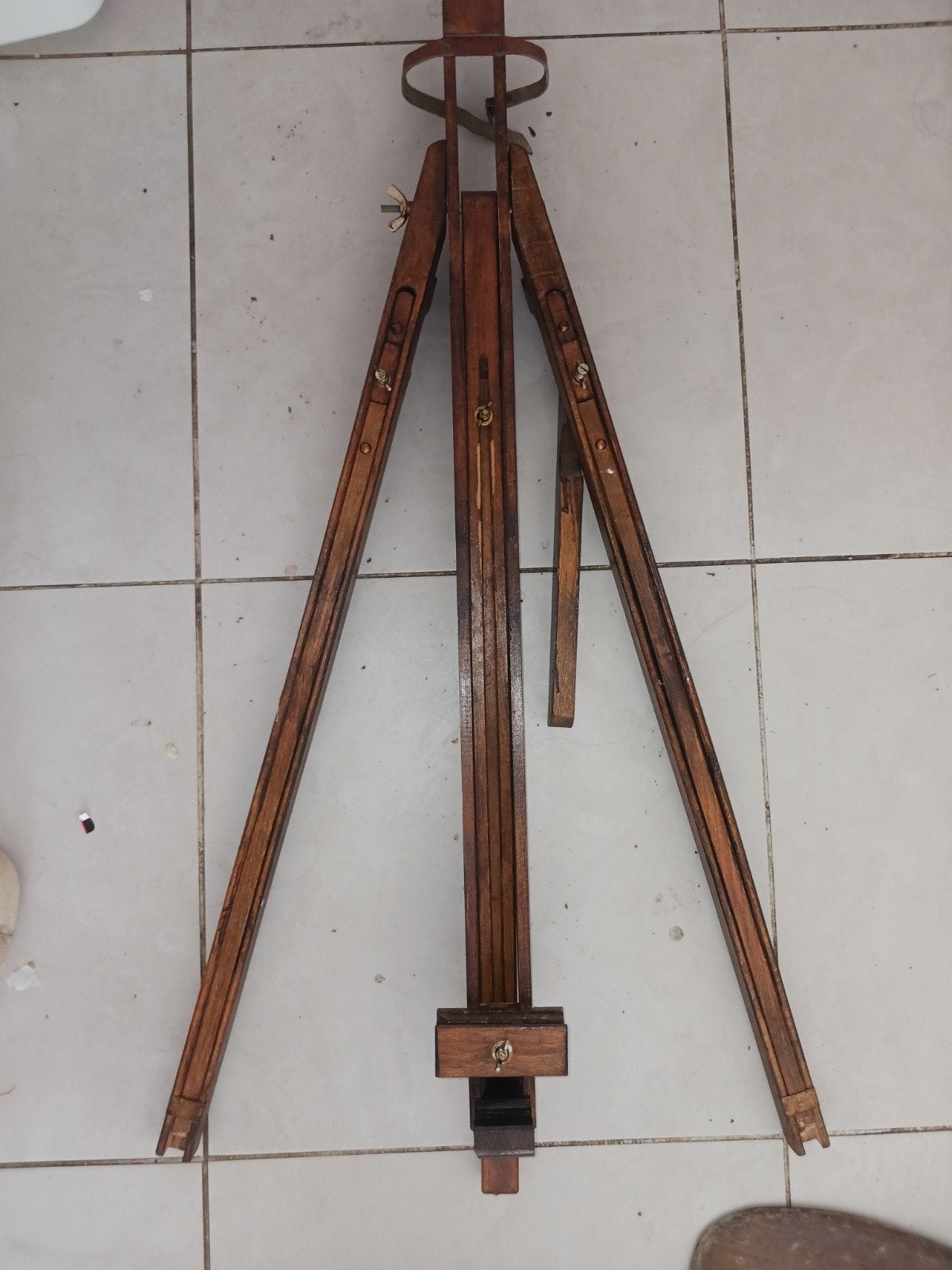 ancien chevalet en bois, Enlèvement ou Envoi
