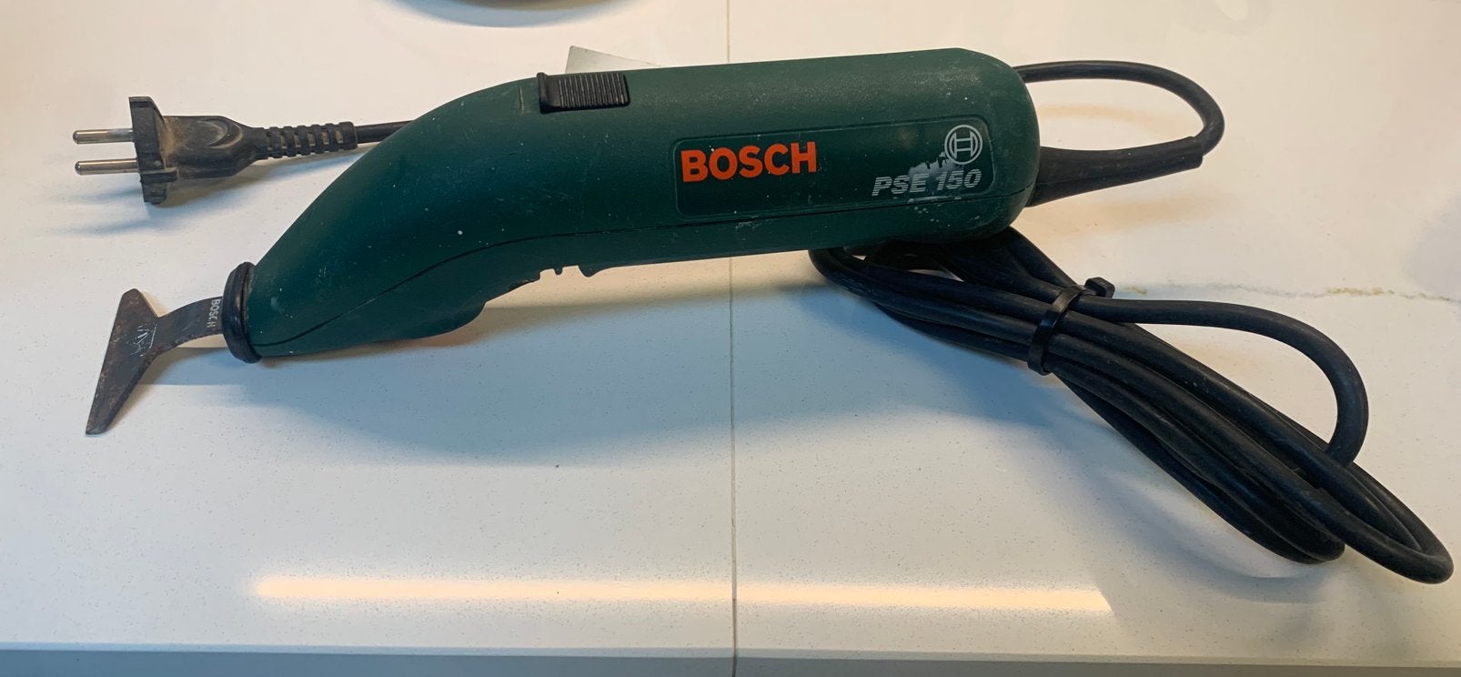 Bosch PSE 150 elektrische universeelkrabber, Doe-het-zelf en Bouw, Ophalen of Verzenden, Zo goed als nieuw, Bosch