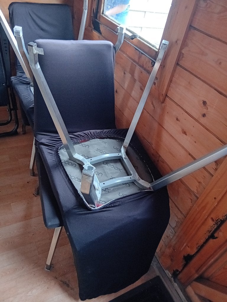 4 stoelen (gratis), Ophalen, Rood