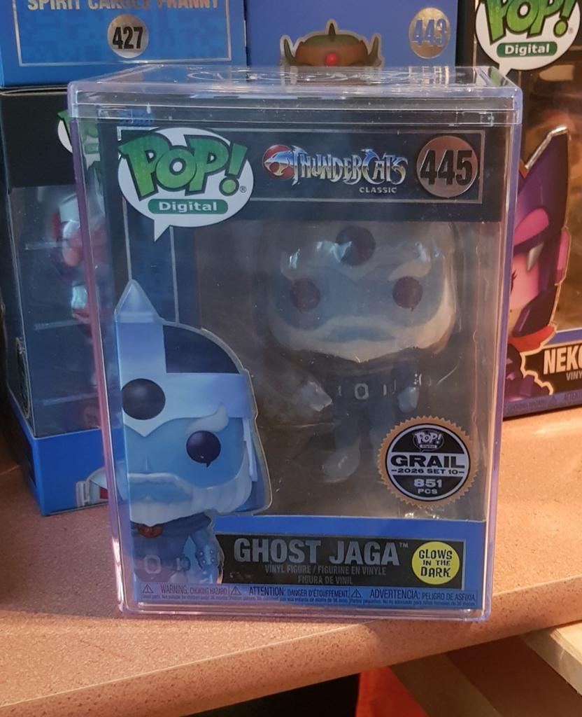 Funko Nft digital series Thundercats Ghost Jaga GITD Grail, Verzamelen, Ophalen of Verzenden, Nieuw