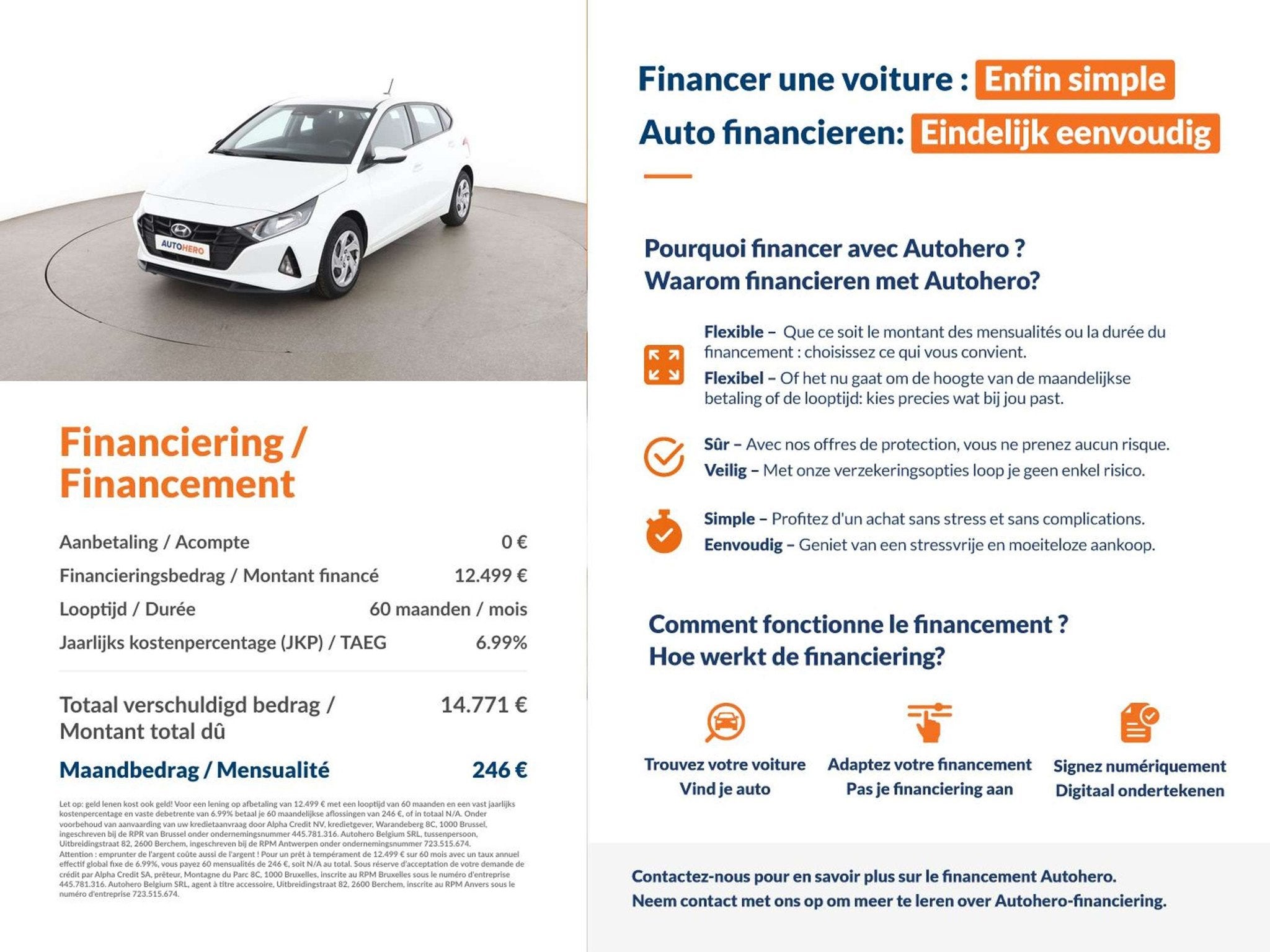 Hyundai i20 1.2 Essence (année de construction 2022), Autos, 1197 cm³, Euro 6, Noir, 5 places