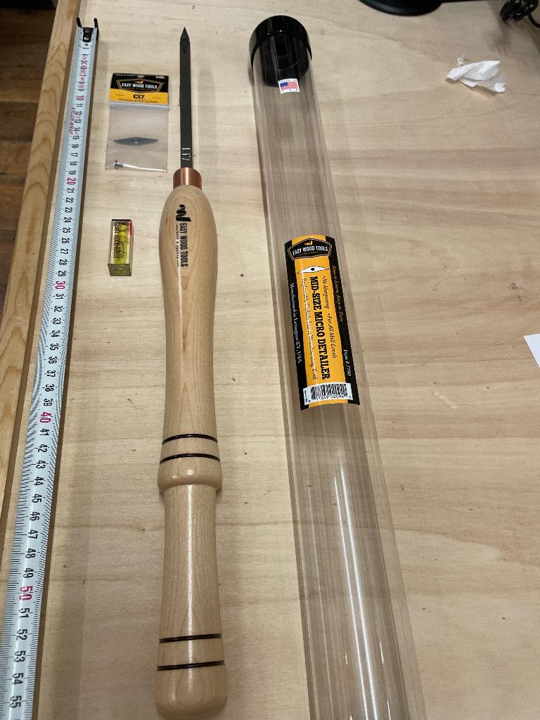 te koop Easywood houtdraaibeitel detailer, Ophalen of Verzenden, Zo goed als nieuw