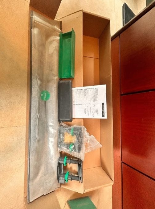 Betegelbare douchegoot Hansgrohe 70 cm, Ophalen of Verzenden, Nieuw, Douche