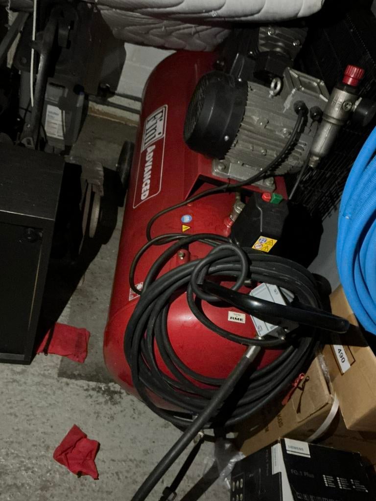 industriële compressor 270L – 400V krachtstroom – 5,5 pk, Ophalen