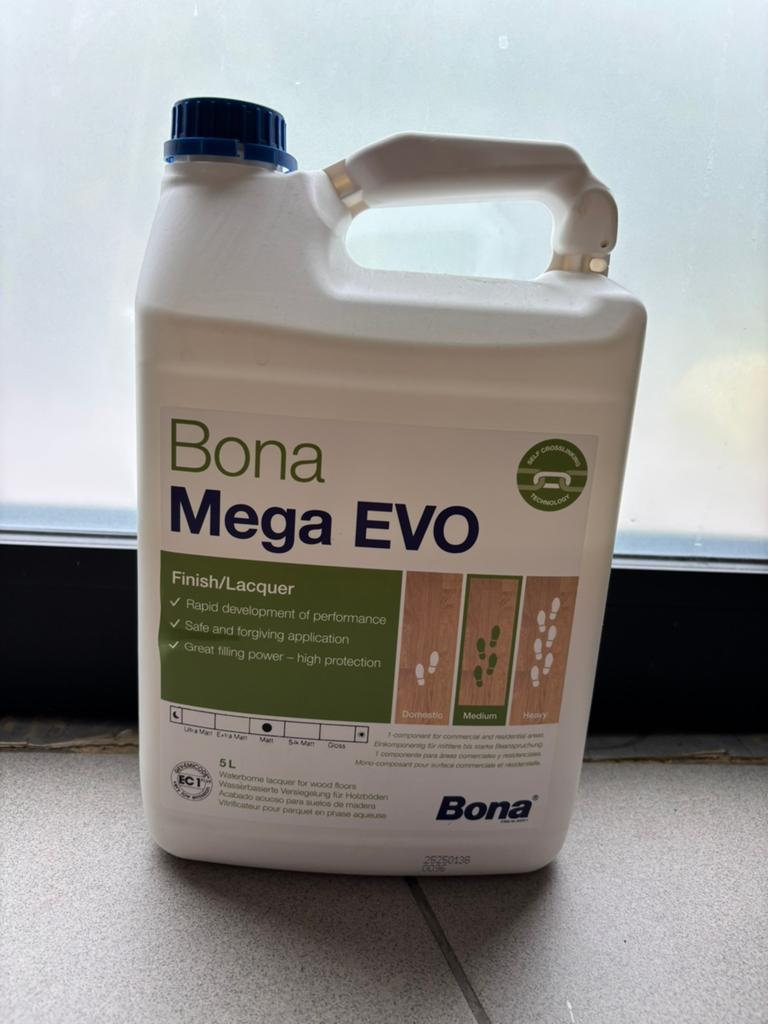 Bona Mega EVO vernis voor parketvloer, Enlèvement ou Envoi, Comme neuf