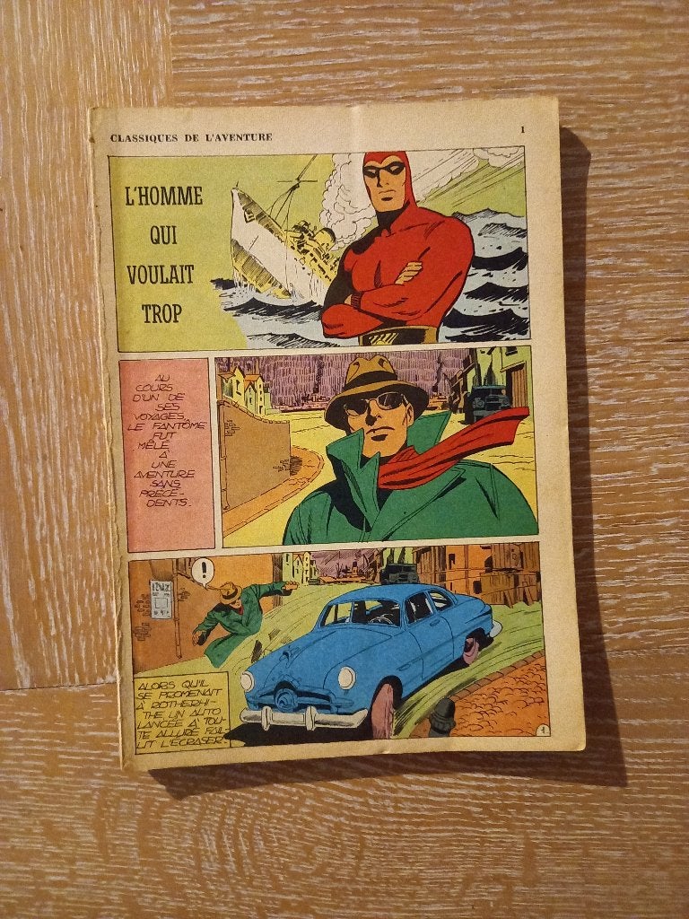 Le Fantôme Classiques de l'aventures + Ed. du Remparts ..., Ophalen of Verzenden, Zo goed als nieuw