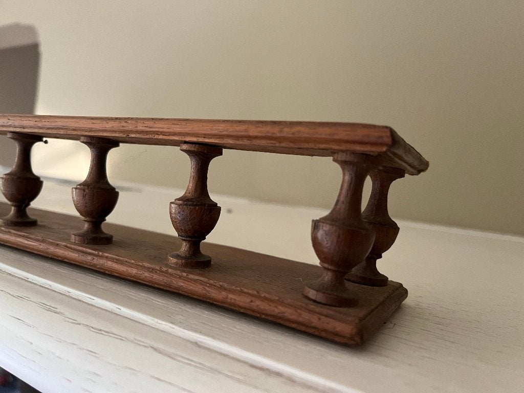 eiken sierrekje 105 cm x 7 cm x 6.5 cm, Ophalen, Gebruikt