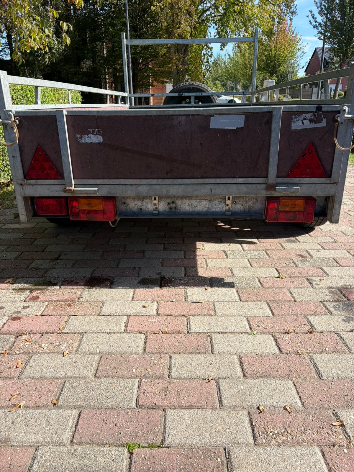 Aanhangwagen tandemasser 2.50m/1.30m, Auto diversen, Ophalen, Gebruikt