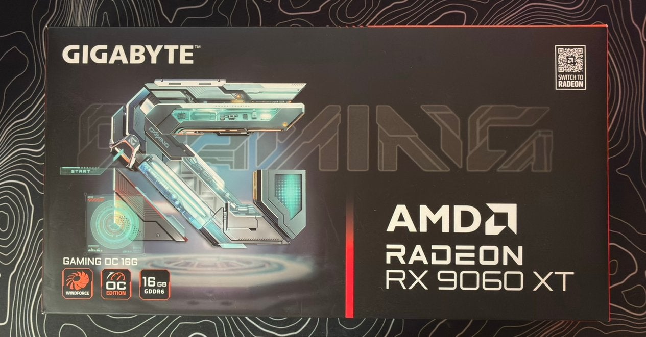 AMD RADEON RX 9060 XT 16 GB GIGABYTE, Computers en Software, Videokaarten, Ophalen, Gebruikt, AMD, GDDR6